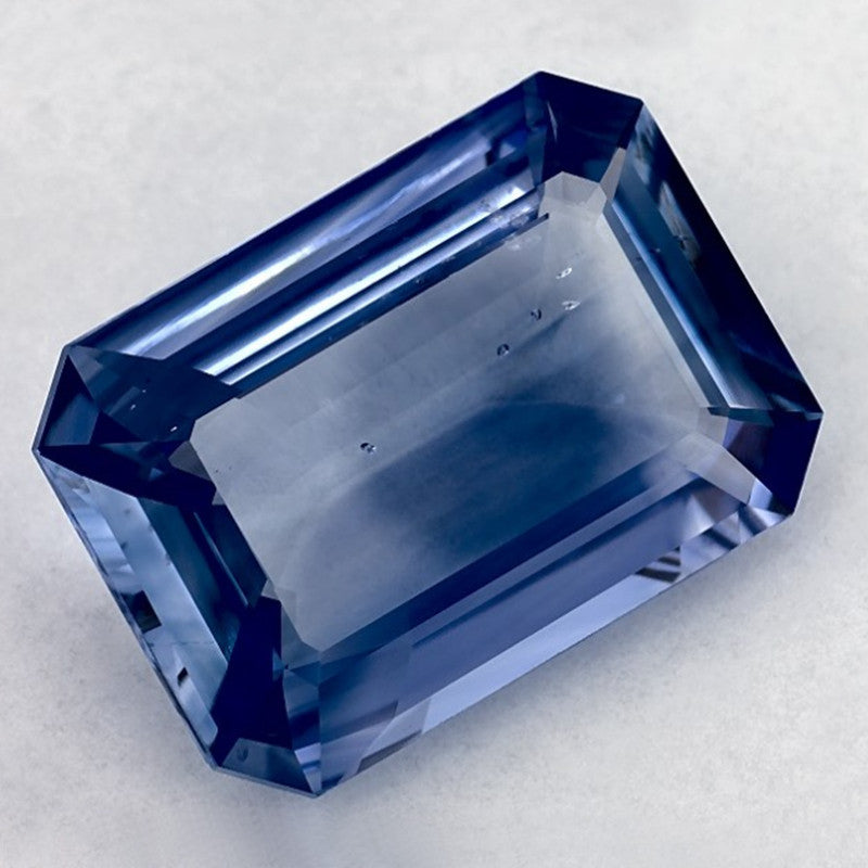 6.11 Carat Emerald Natural Blue Sapphire