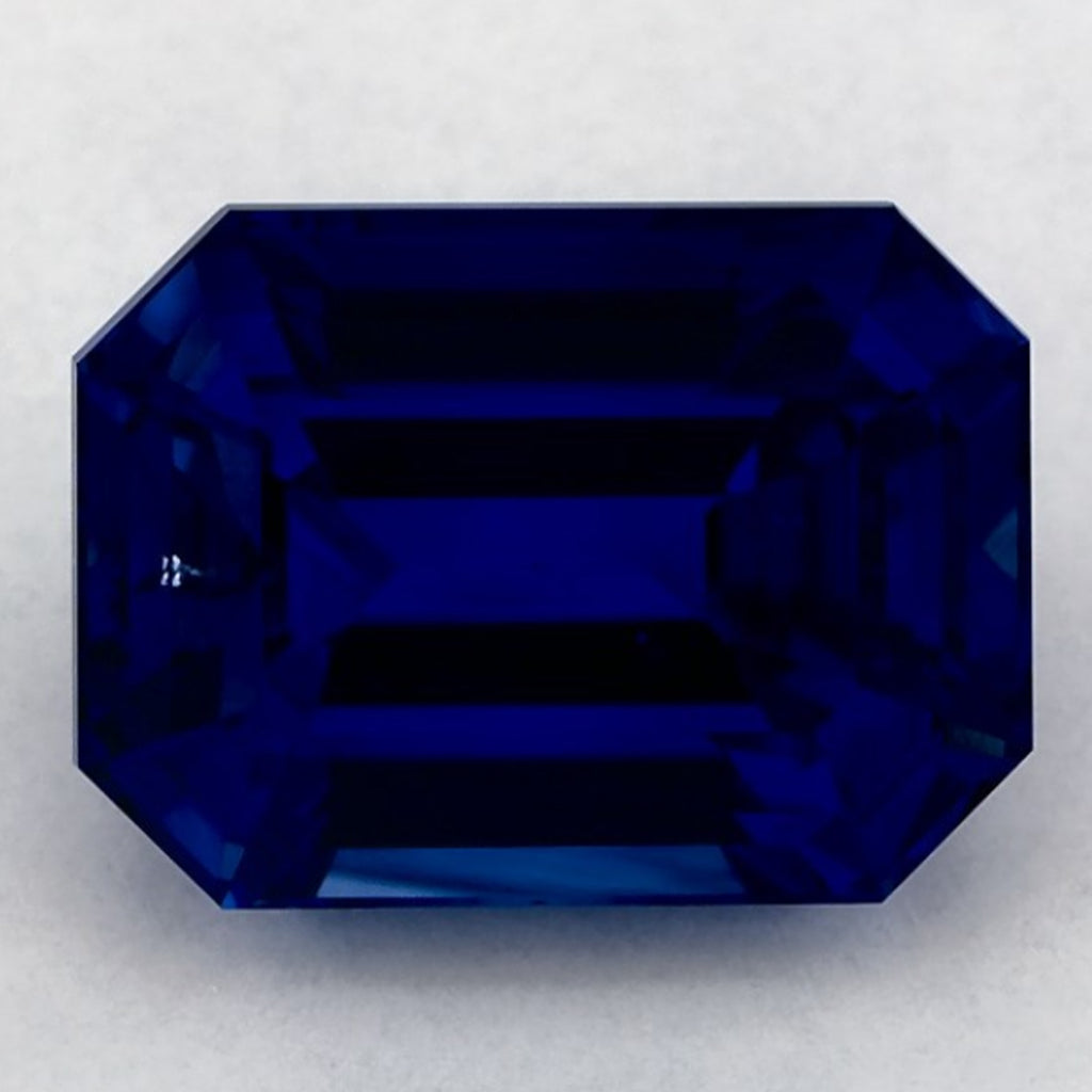 5.93 Carat Emerald Natural Blue Sapphire