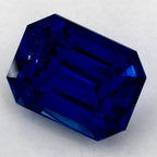 5.93 Carat Emerald Natural Blue Sapphire