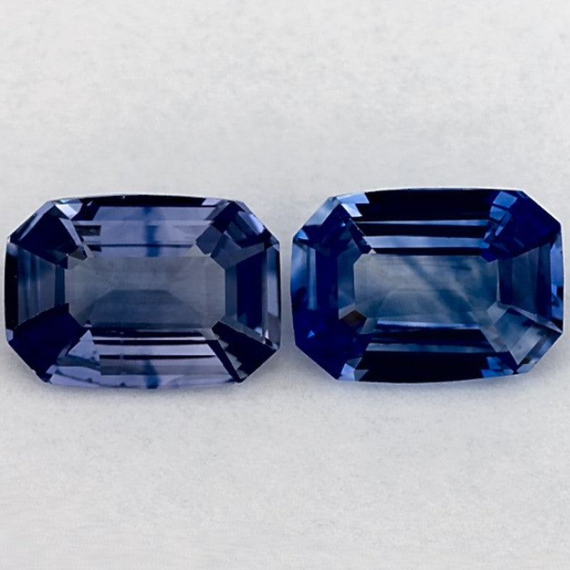 1.64 Carat Emerald Natural Blue Sapphire