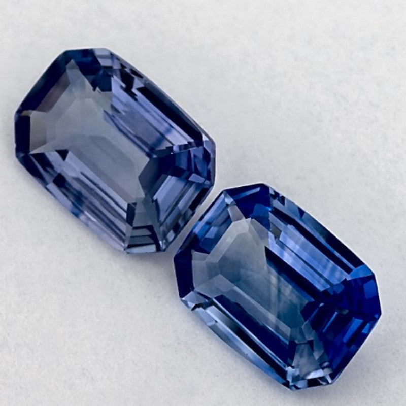 1.64 Carat Emerald Natural Blue Sapphire