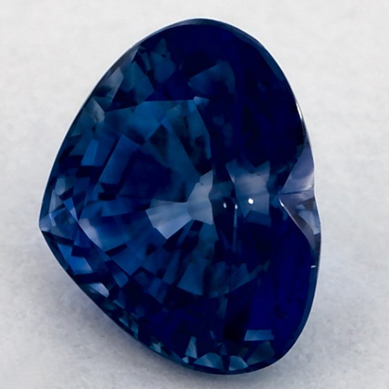 1.12 Carat Heart Natural Blue Sapphire