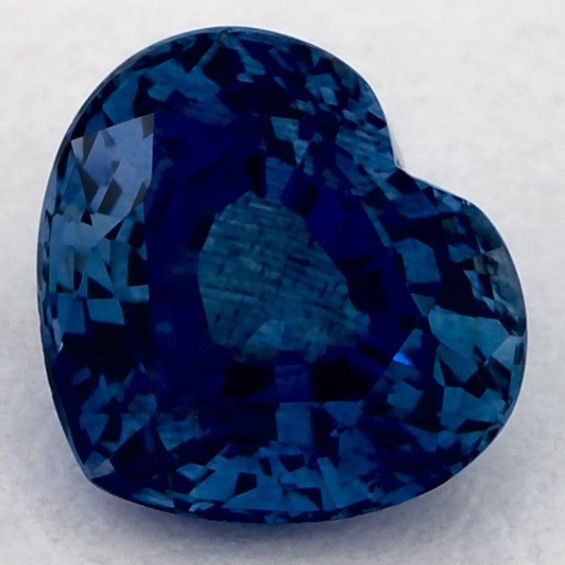 1.16 Carat Heart Natural Blue Sapphire
