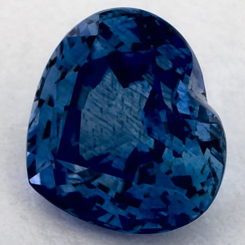 1.16 Carat Heart Natural Blue Sapphire