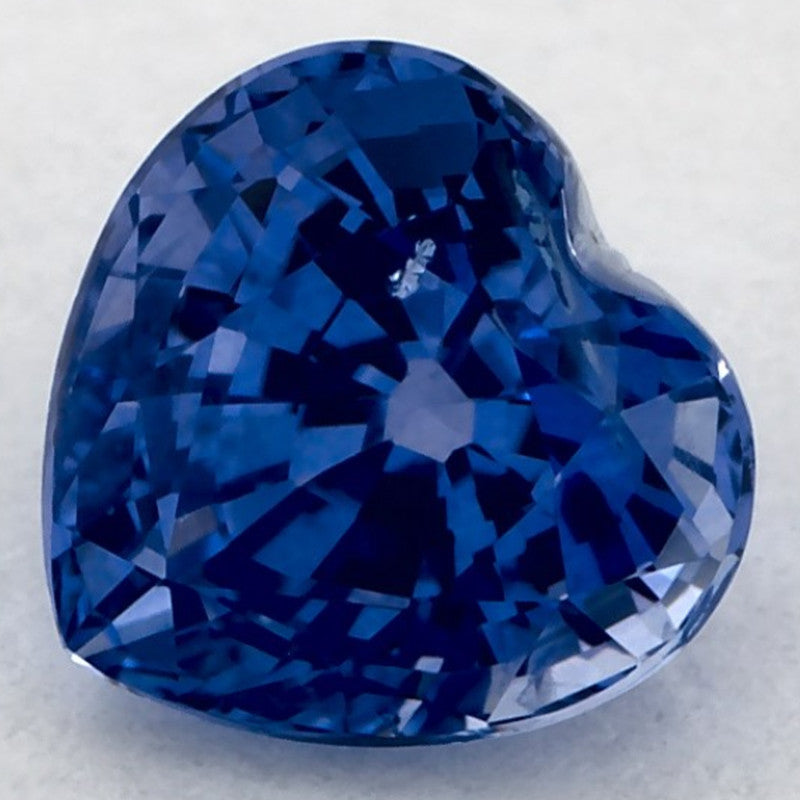 1.17 Carat Heart Natural Blue Sapphire