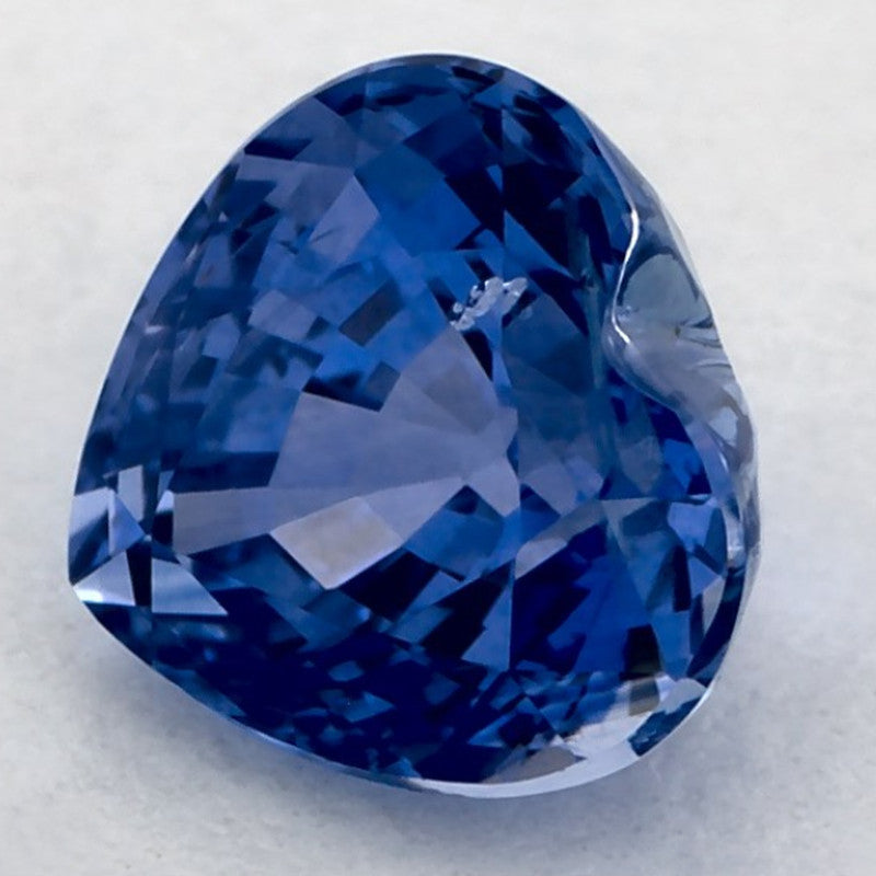 1.17 Carat Heart Natural Blue Sapphire