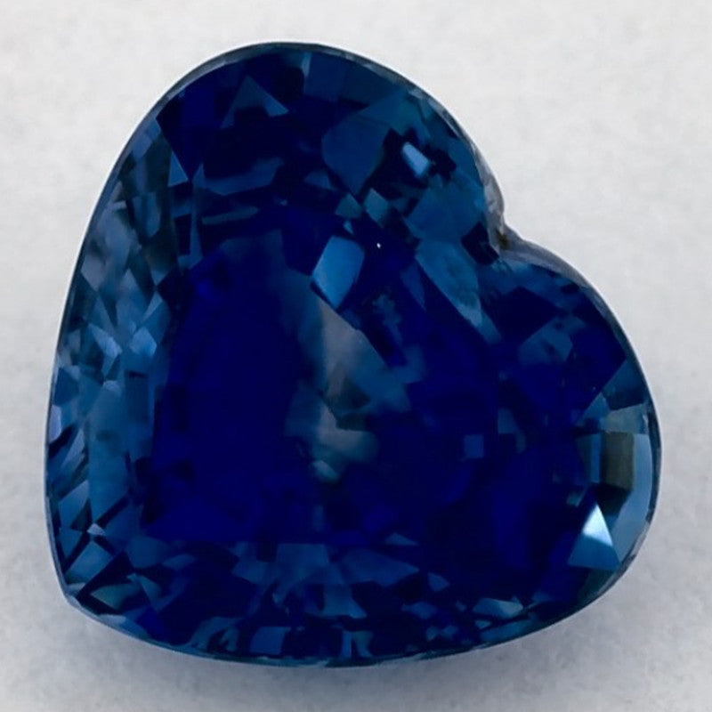 1.25 Carat Heart Natural Blue Sapphire