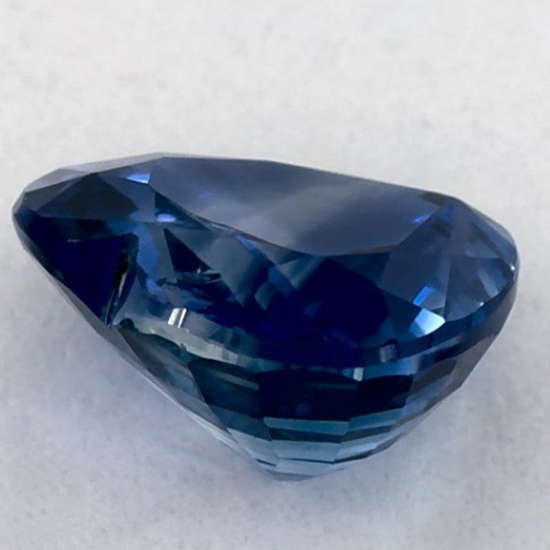 1.25 Carat Heart Natural Blue Sapphire