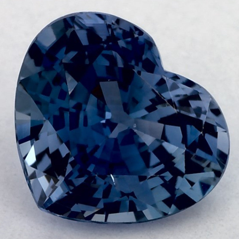 1.75 Carat Heart Natural Blue Sapphire