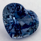 1.75 Carat Heart Natural Blue Sapphire