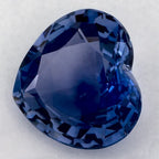 1.76 Carat Heart Natural Blue Sapphire