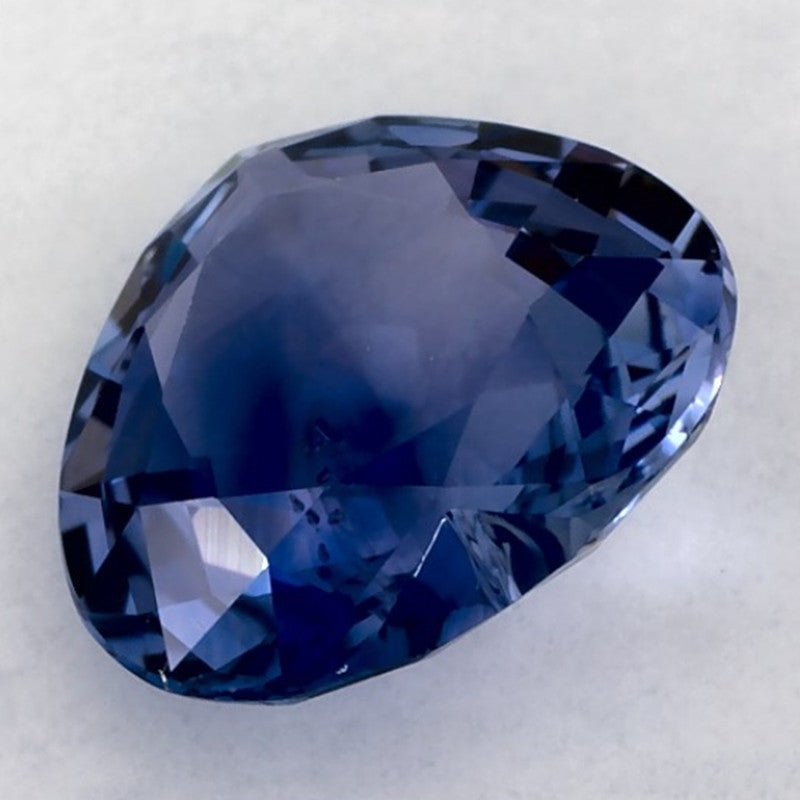 1.76 Carat Heart Natural Blue Sapphire