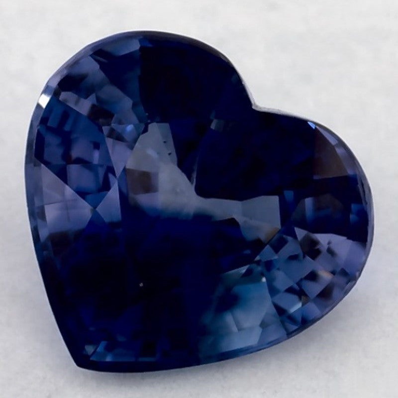 1.53 Carat Heart Natural Blue Sapphire