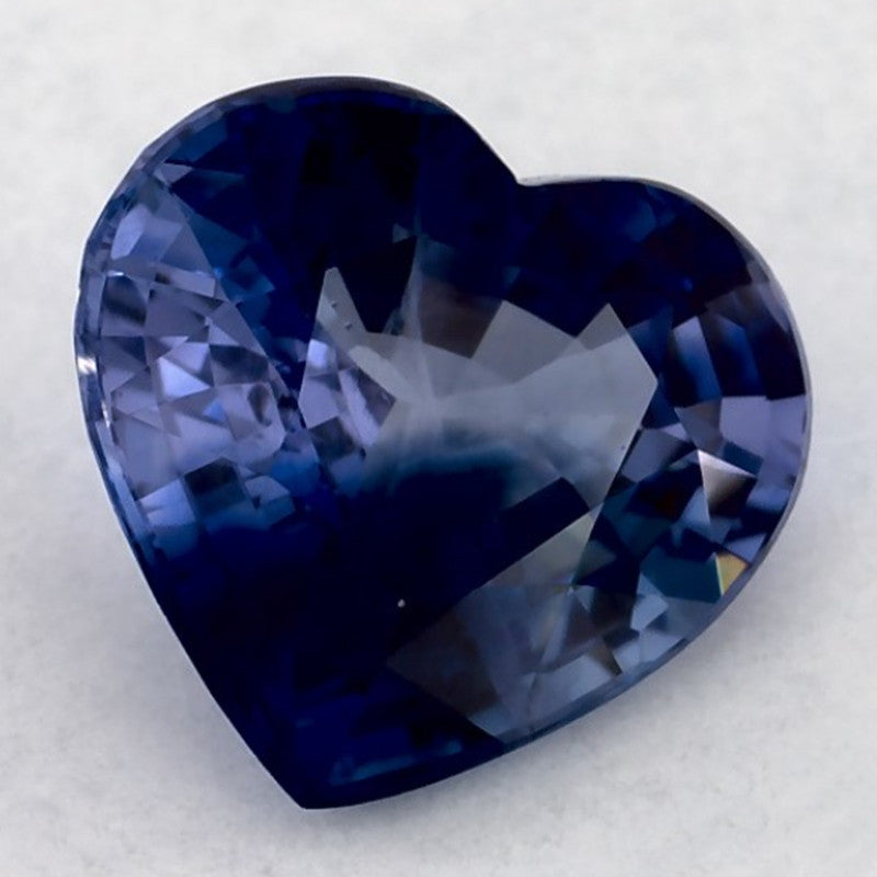 1.53 Carat Heart Natural Blue Sapphire