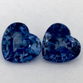 3.87 Carat Heart Natural Blue Sapphire