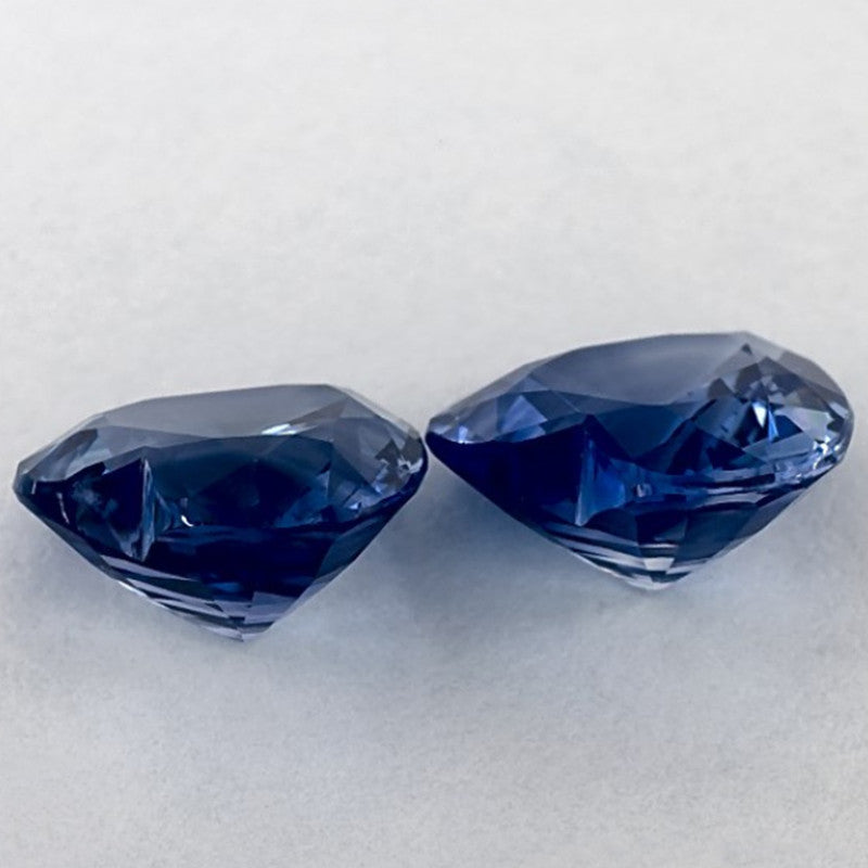 3.87 Carat Heart Natural Blue Sapphire