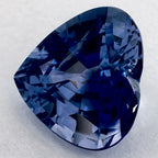 3.73 Carat Heart Natural Blue Sapphire