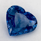 5.91 Carat Heart Natural Blue Sapphire