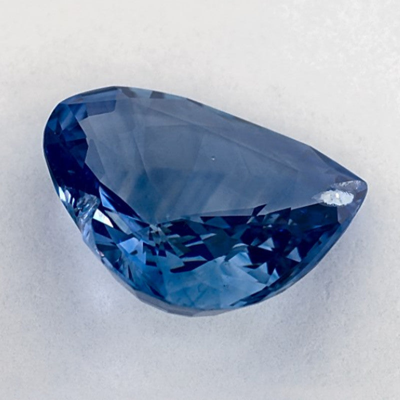 5.91 Carat Heart Natural Blue Sapphire
