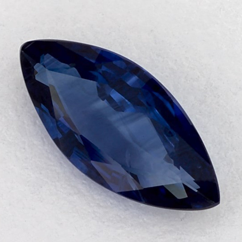 1.03 Carat Marquise Natural Blue Sapphire