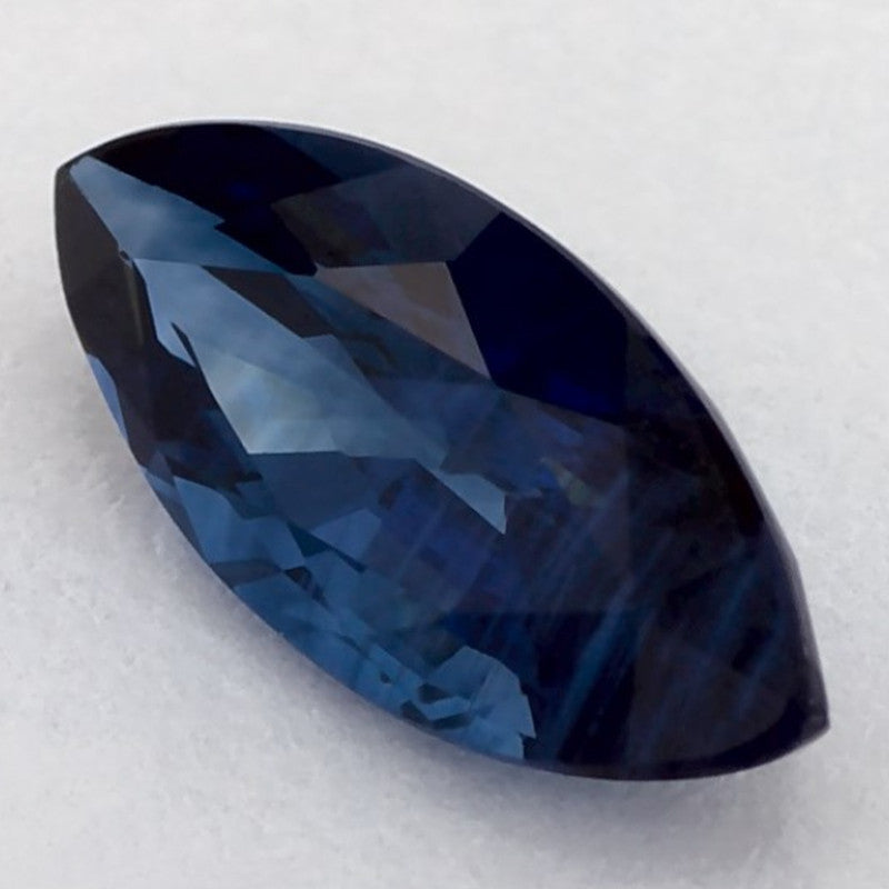 1.22 Carat Marquise Natural Blue Sapphire