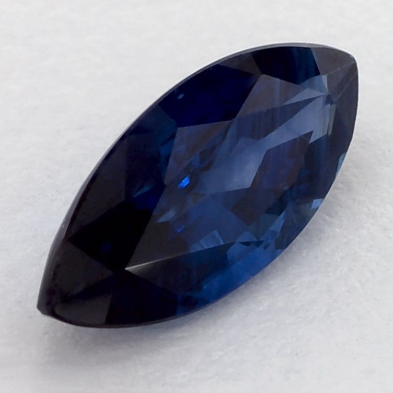 1.22 Carat Marquise Natural Blue Sapphire