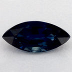 1.24 Carat Marquise Natural Blue Sapphire