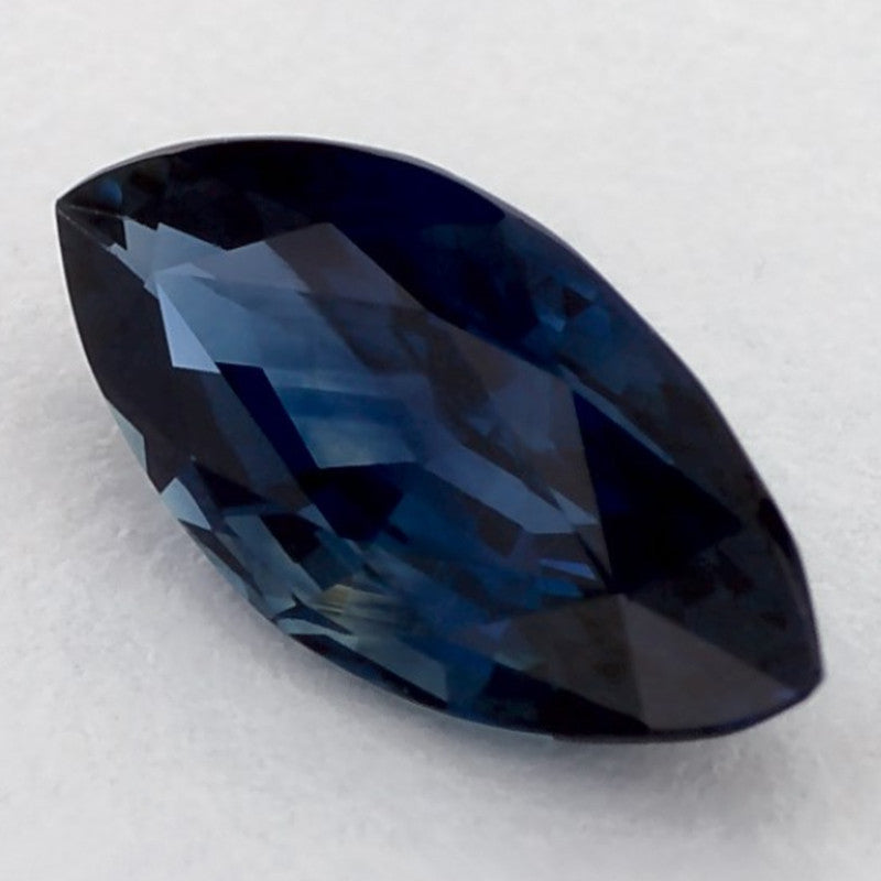 1.24 Carat Marquise Natural Blue Sapphire