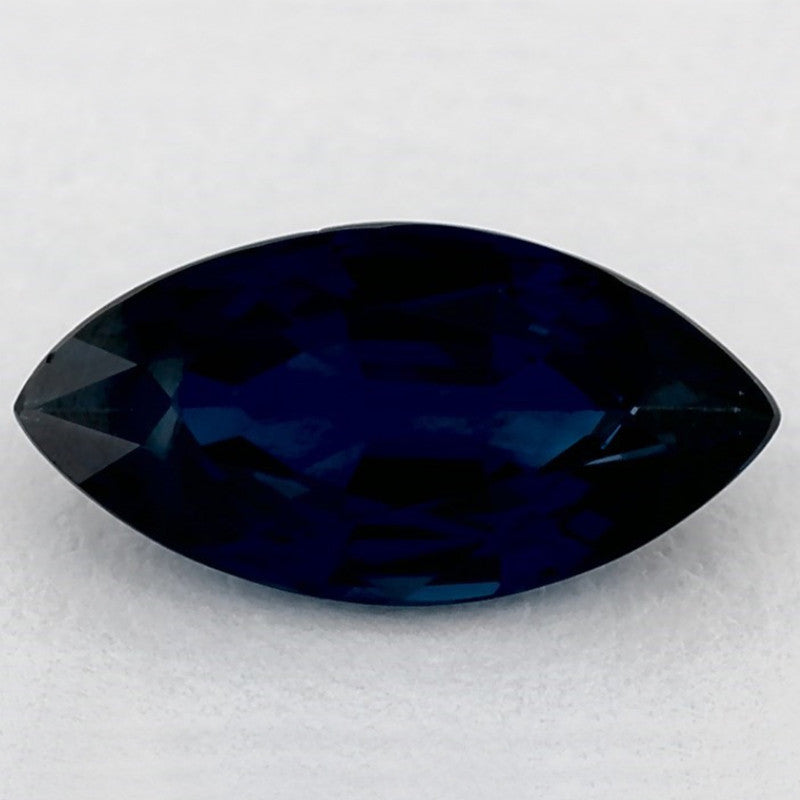 1.25 Carat Marquise Natural Blue Sapphire