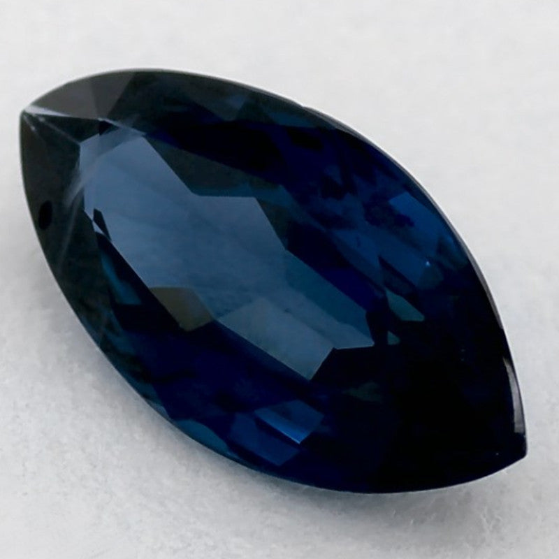 1.25 Carat Marquise Natural Blue Sapphire