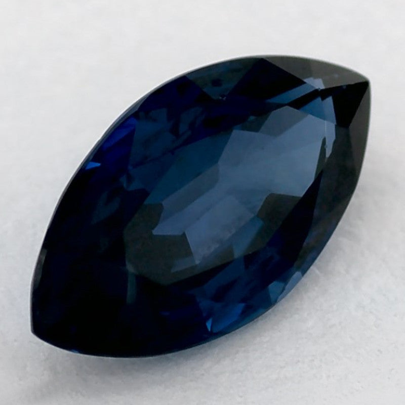 1.25 Carat Marquise Natural Blue Sapphire