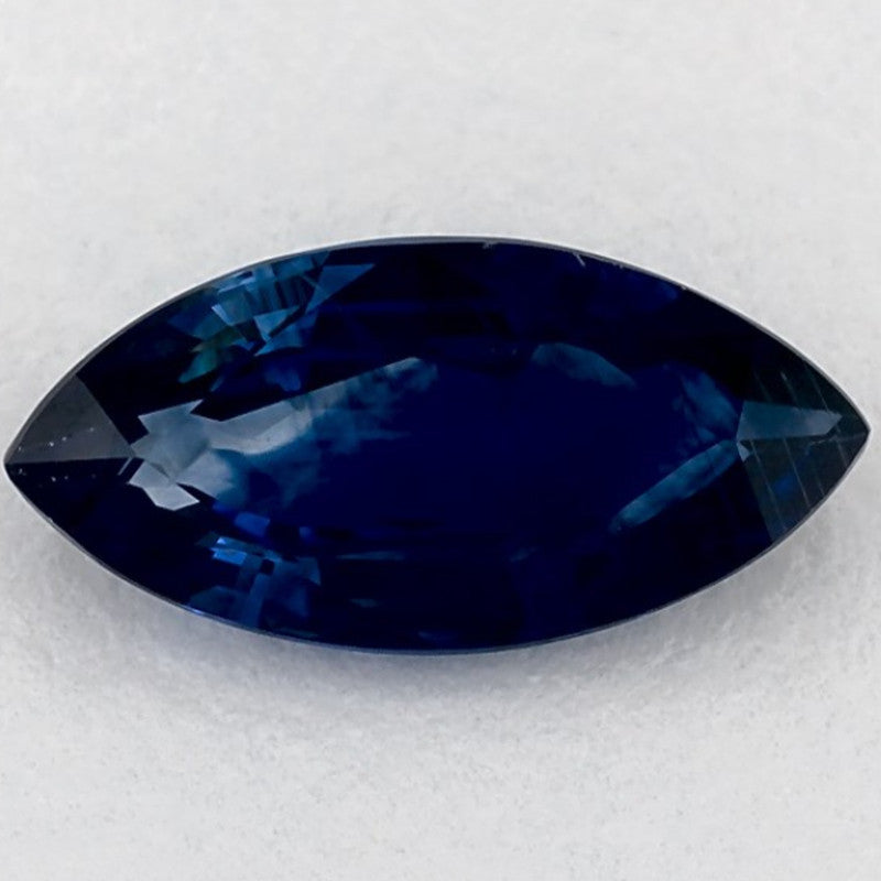 1.29 Carat Marquise Natural Blue Sapphire