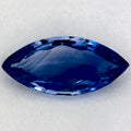 1.46 Carat Marquise Natural Blue Sapphire