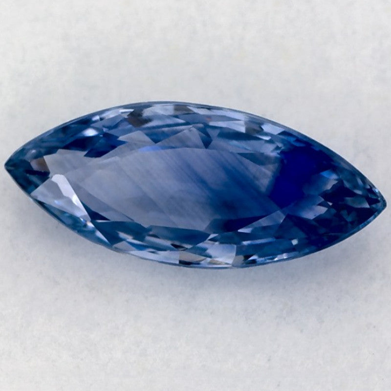 1.72 Carat Marquise Natural Blue Sapphire
