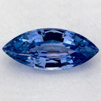 2.87 Carat Marquise Natural Blue Sapphire