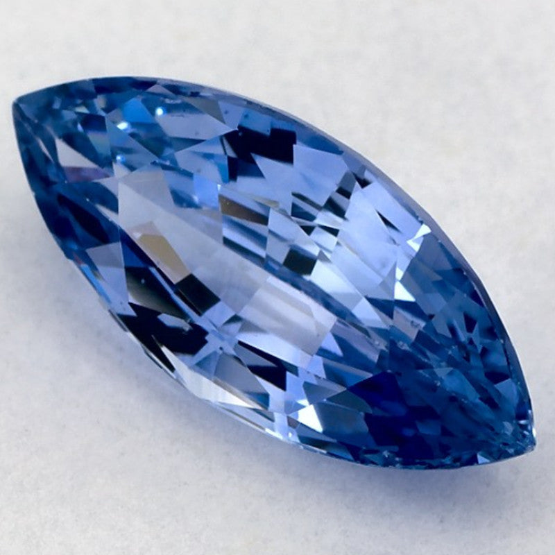2.87 Carat Marquise Natural Blue Sapphire