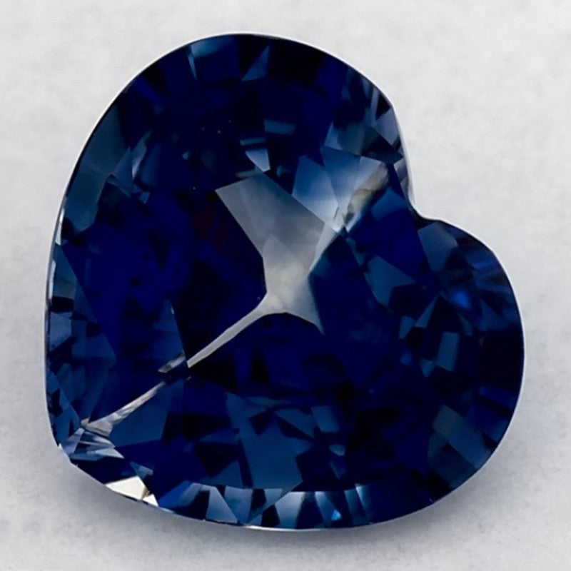 1.01 Carat Heart Natural Blue Sapphire