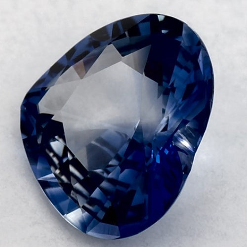 1.01 Carat Heart Natural Blue Sapphire