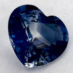 1.01 Carat Heart Natural Blue Sapphire