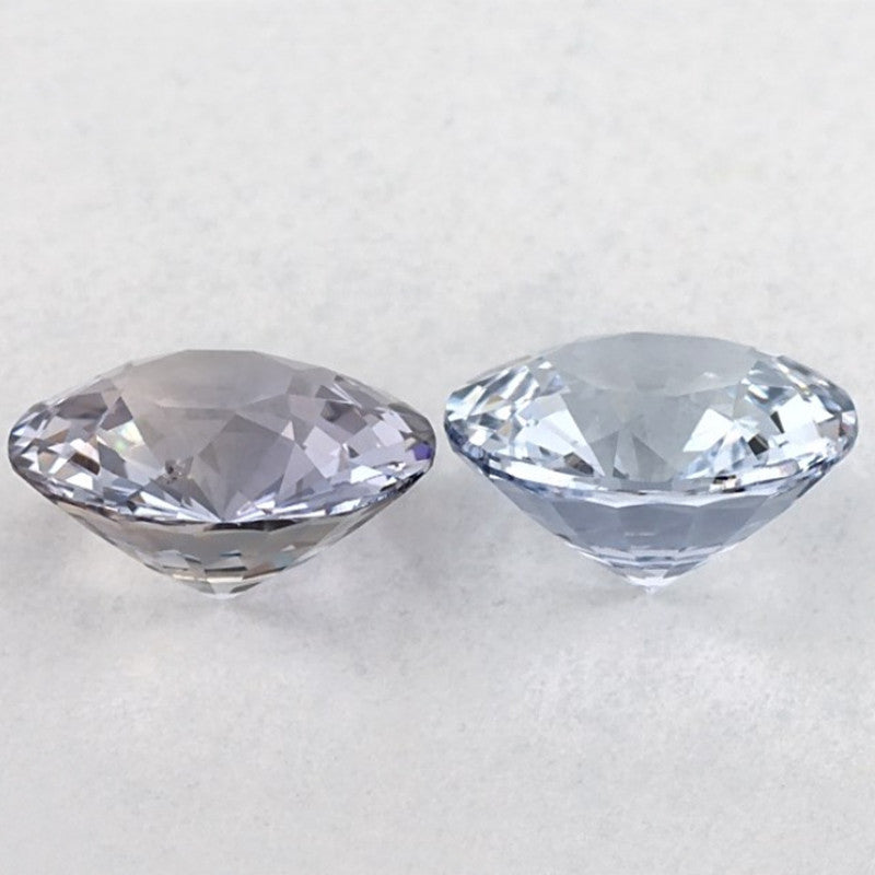 1.56 Carat Round Natural Blue Sapphire