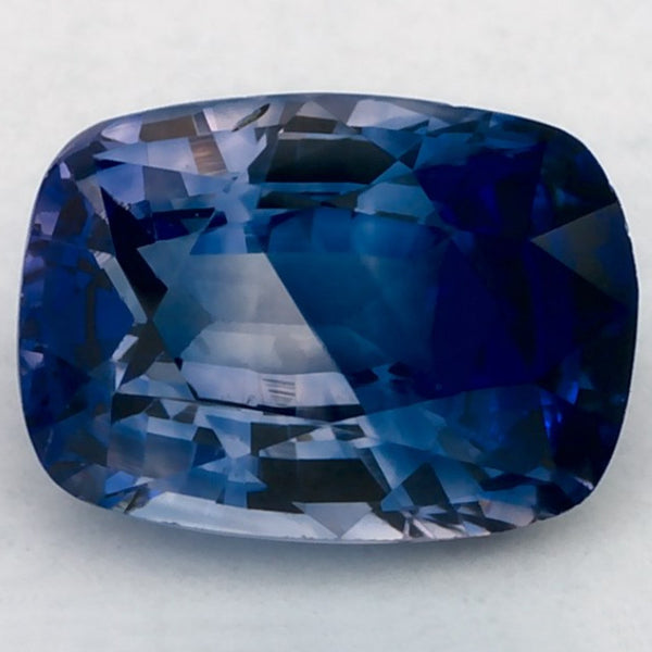 1.02 Carat Cushion Natural Blue Sapphire
