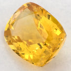 1.15 Carat Cushion Natural Yellow Sapphire