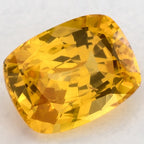 1.15 Carat Cushion Natural Yellow Sapphire