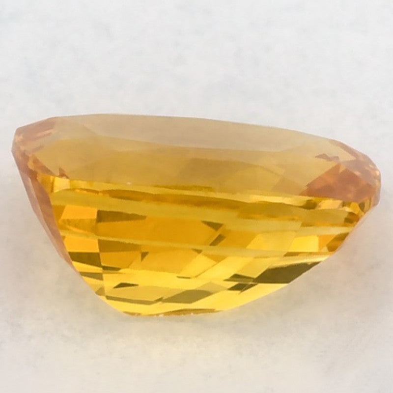 1.15 Carat Cushion Natural Yellow Sapphire
