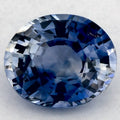 1.43 Carat Oval Natural Blue Sapphire