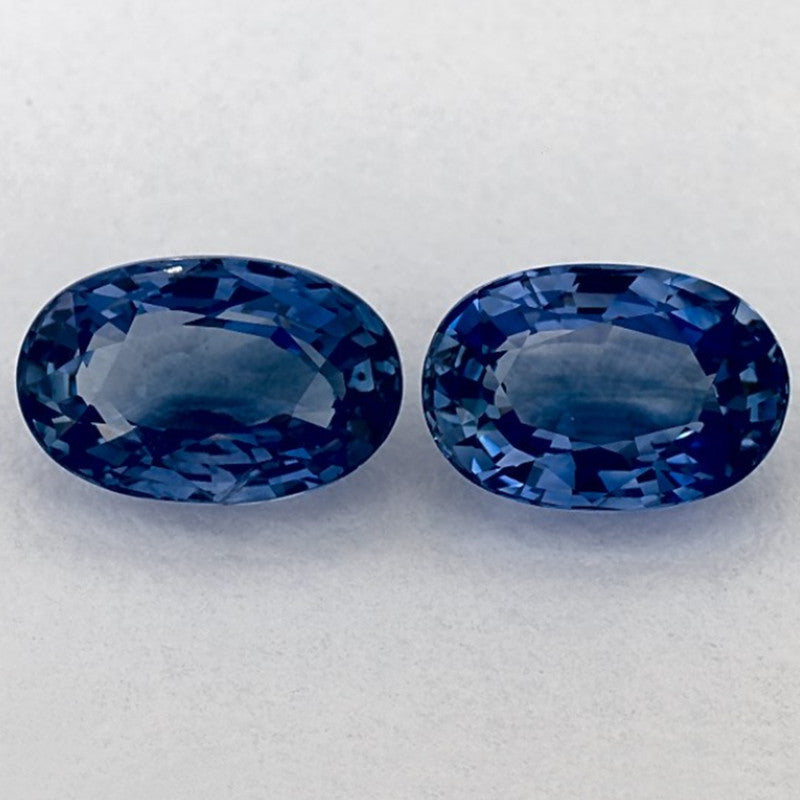 2.97 Carat Oval Natural Blue Sapphire