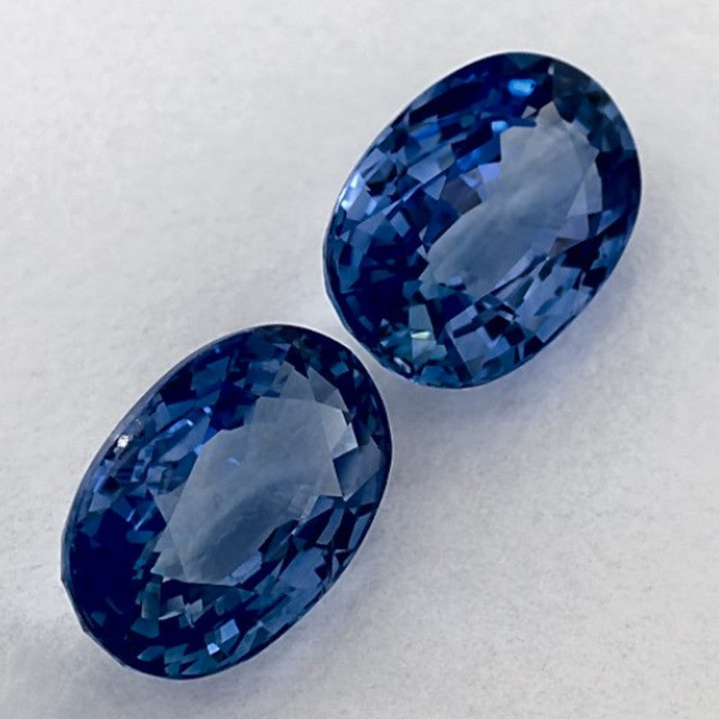 2.97 Carat Oval Natural Blue Sapphire