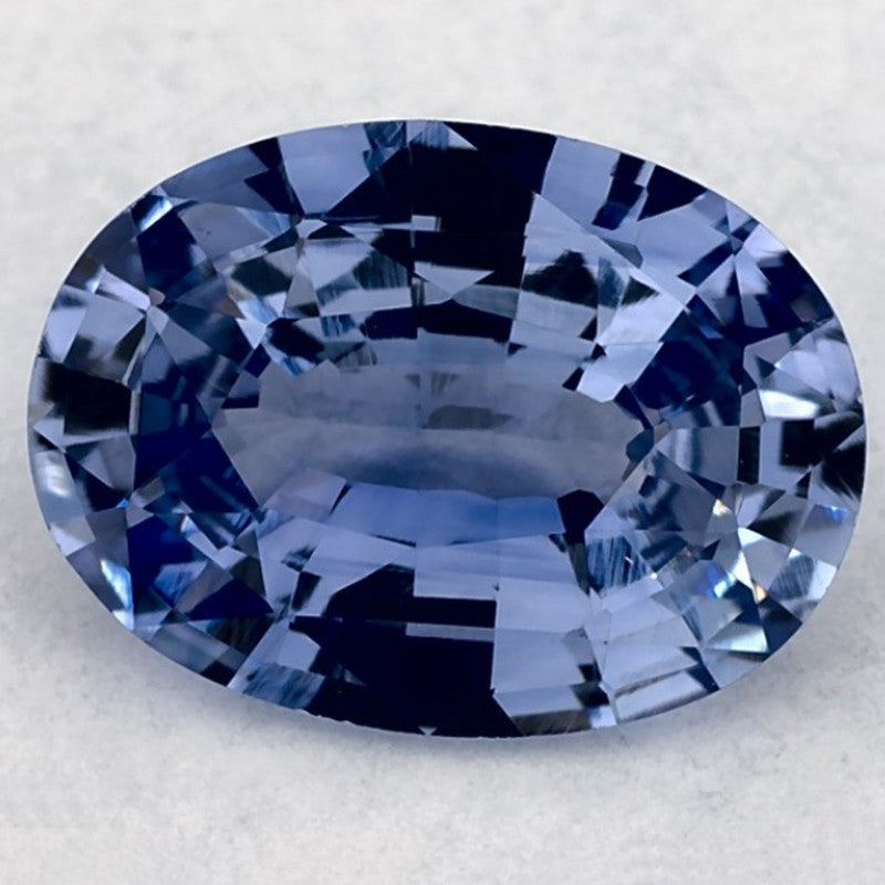 1.40 Carat Oval Natural Blue Sapphire