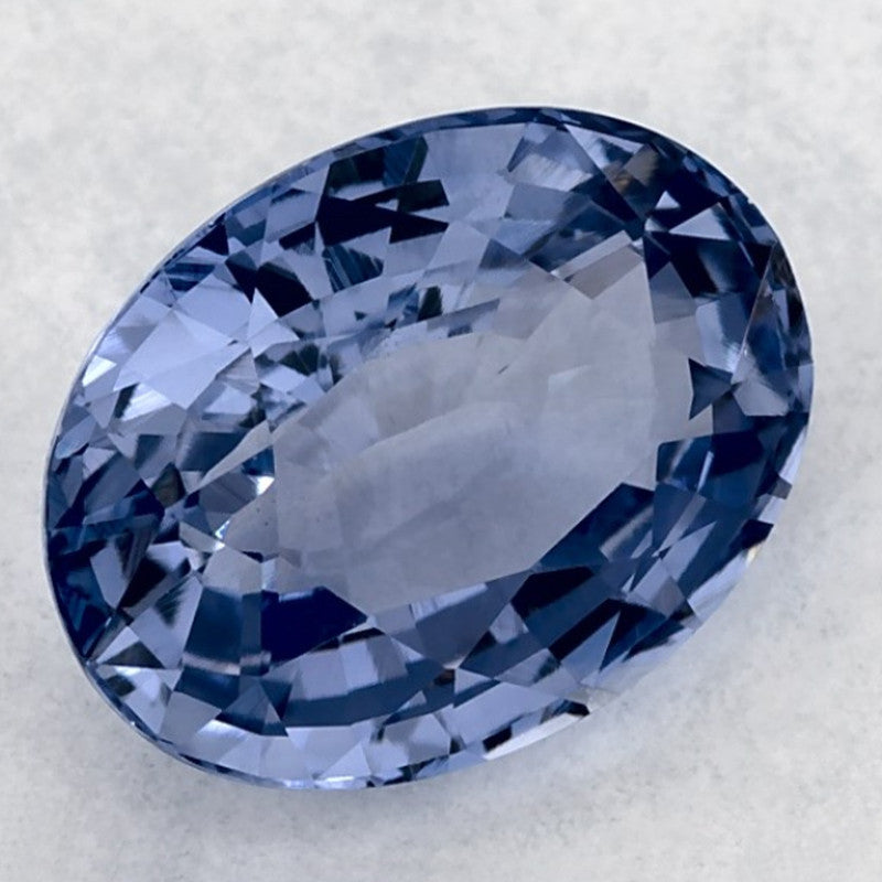 1.47 Carat Oval Natural Blue Sapphire