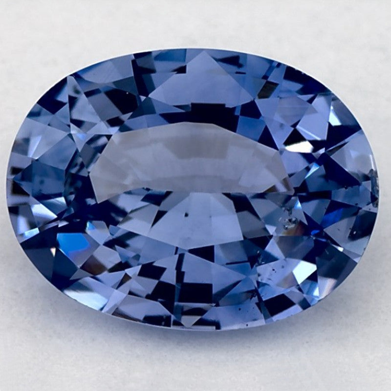1.53 Carat Oval Natural Blue Sapphire